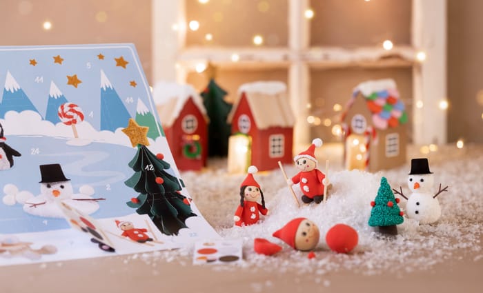 Advent Calendar Craft Kit - DIY Christmas Village