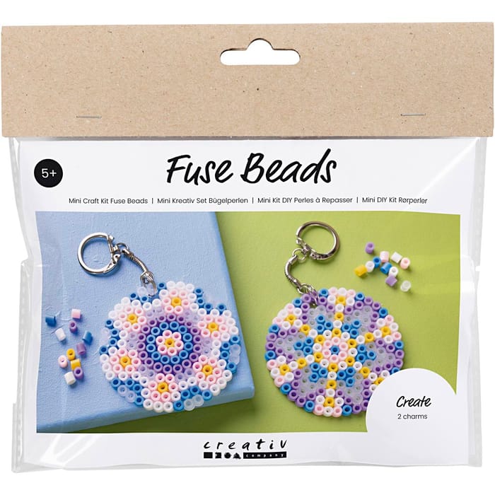 Craft Kit - DIY Fuse Bead Keychains
