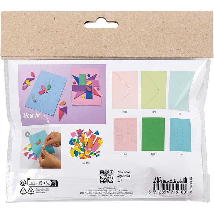 Craft Kit - Greeting Cards with Pattern Designs