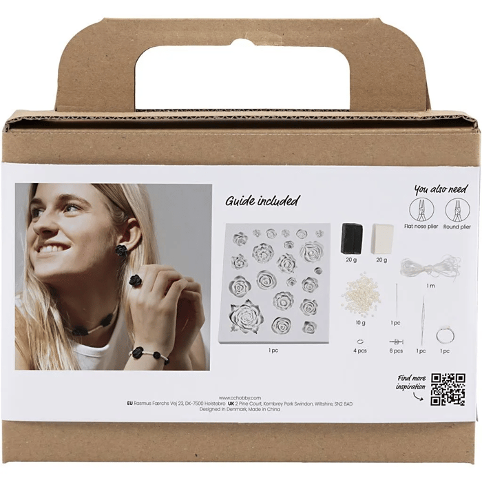 Jewelry Kit - Rose Jewelry (Black/White)