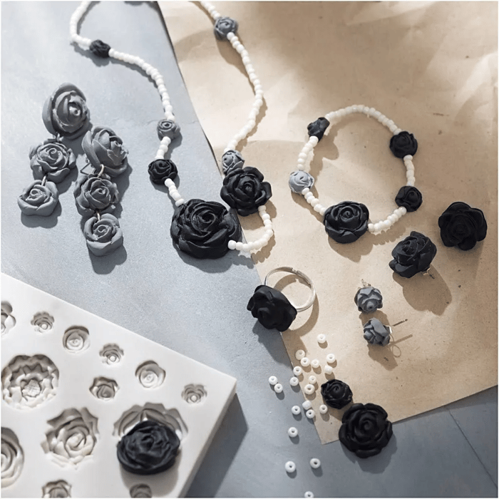 Jewelry Kit - Rose Jewelry (Black/White)
