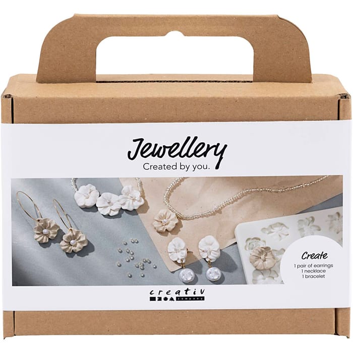 Jewelry Kit - Rose Jewelry (White/Beige)