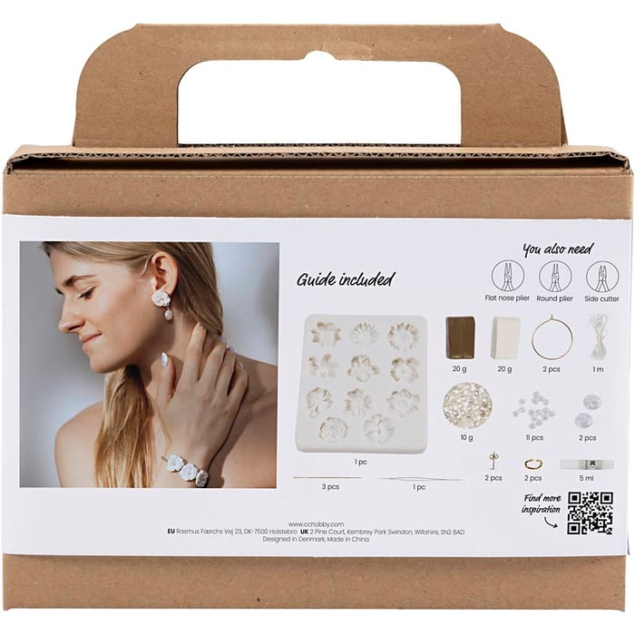 Jewelry Kit - Rose Jewelry (White/Beige)