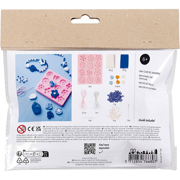 Jewelry Mini Kit - Clay Flower Jewelry