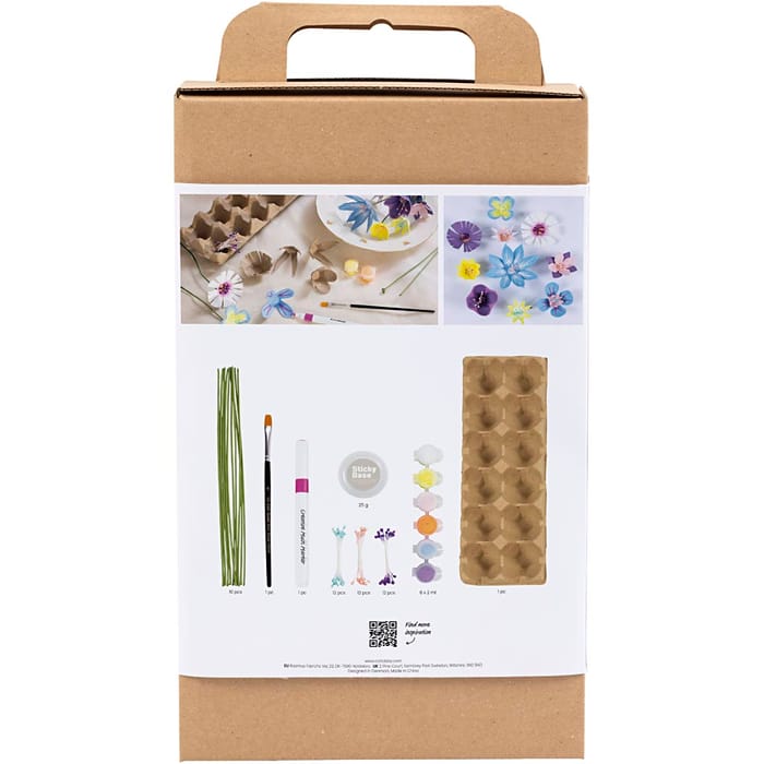 DIY Egg Carton Flowers