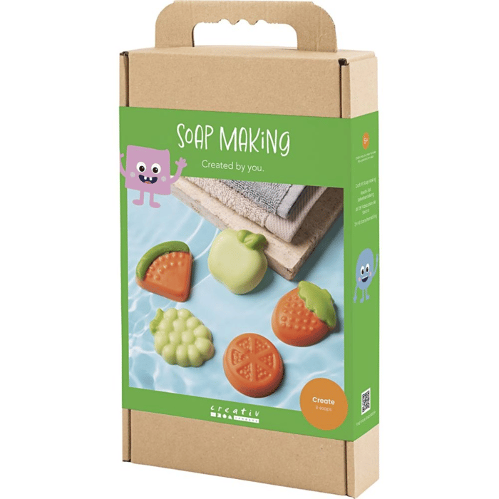 Soap Making Kit - Fruit & Vegetables, 9 pcs