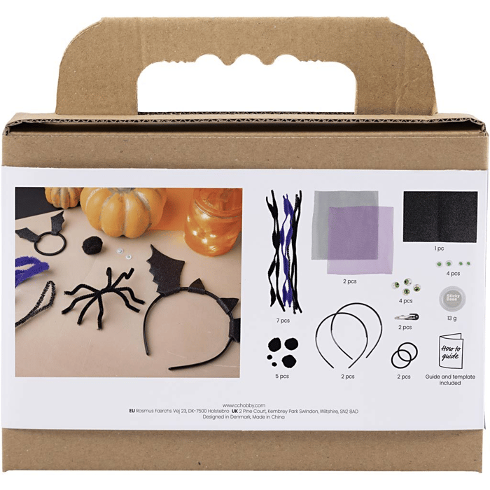 Craft Kit Halloween - Spooky Hair Accessories