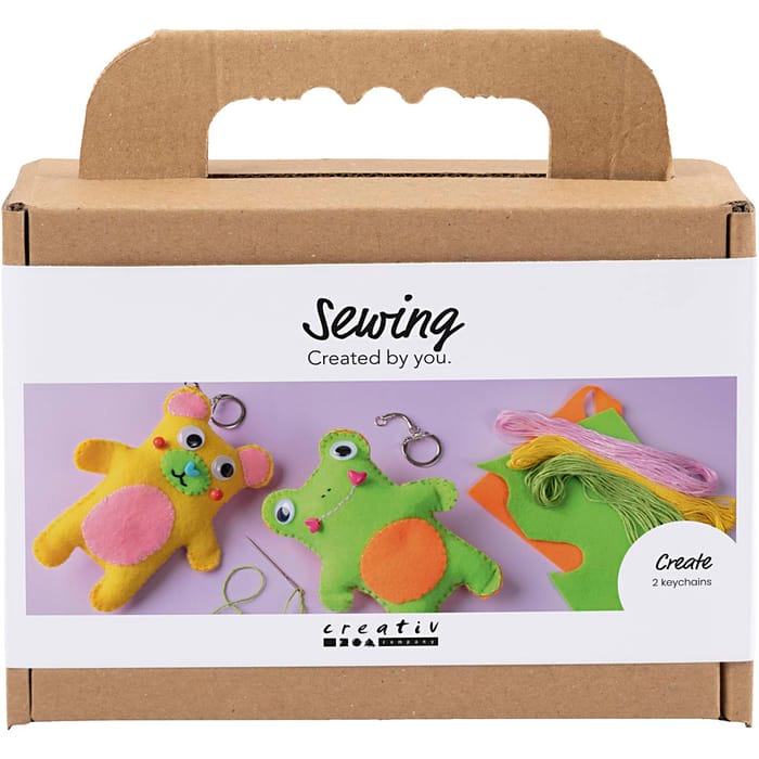 Learn to Sew - Make Your Own Animal Keyrings