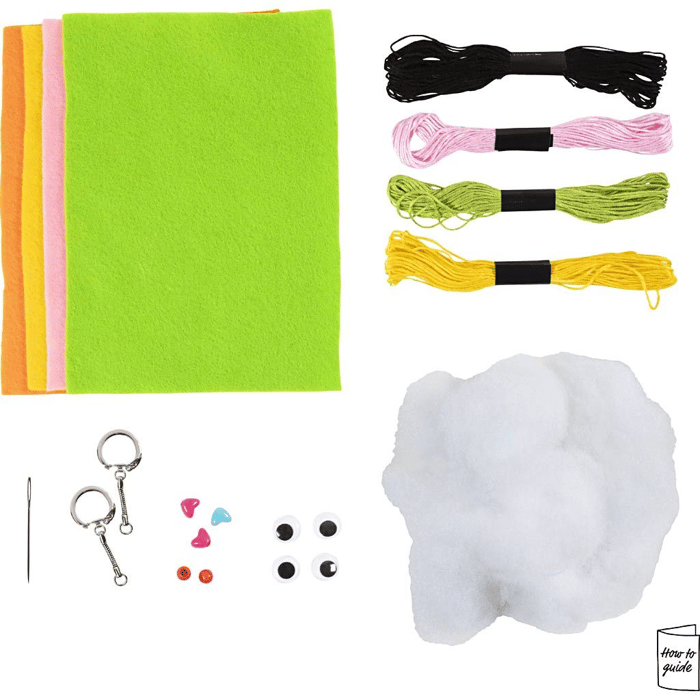Learn to Sew - Make Your Own Animal Keyrings