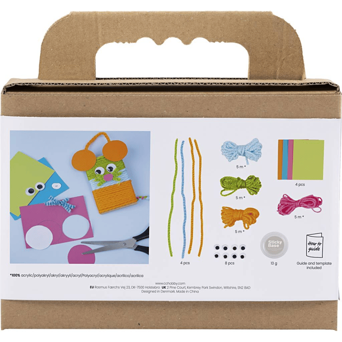 DIY Yarn-Wrapped Animals - Owls & Mice