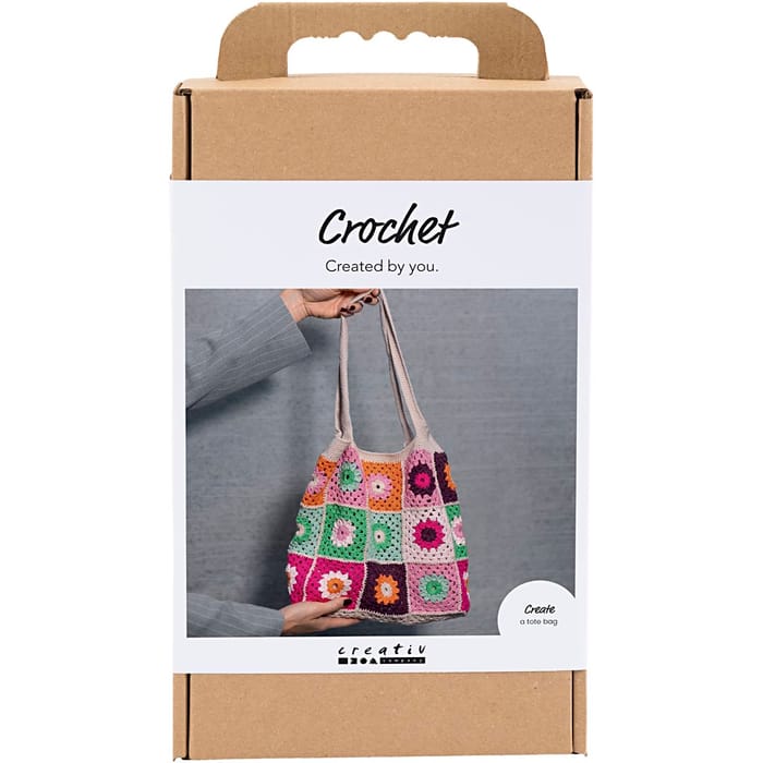 Learn to Crochet - Make Your Own Granny Square Bag
