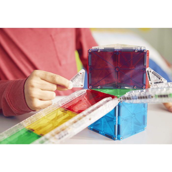 Magna-Tiles | Rail Racers Marble Run, 33 pcs