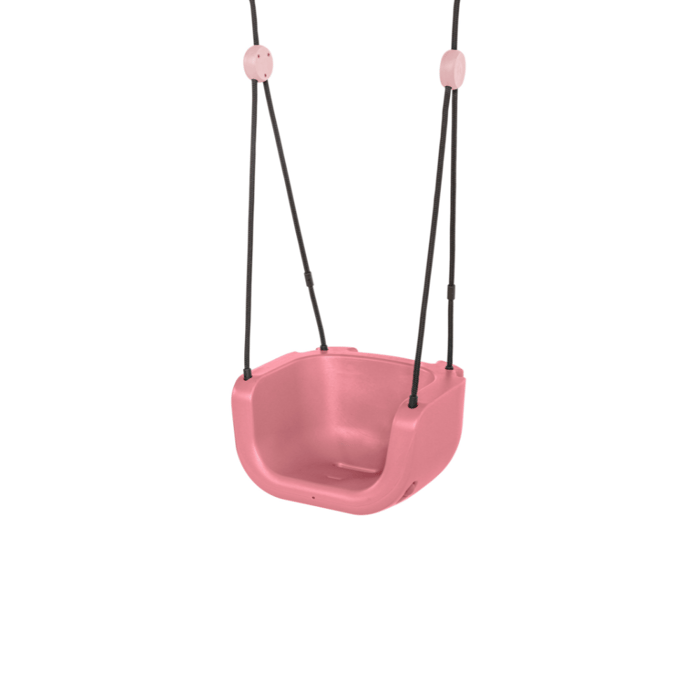 3-in-1 Baby Swing - Pink (Black Rope)