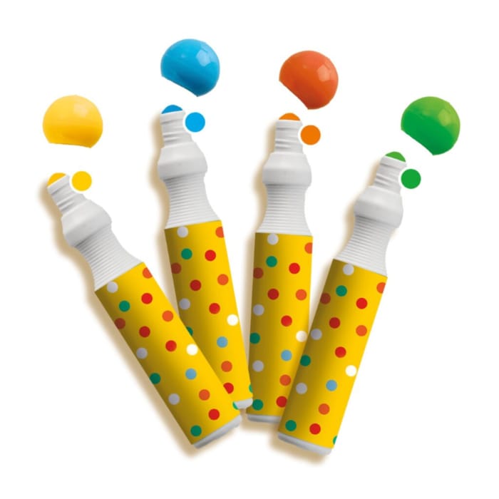 Dot Markers XXL, 4 pcs