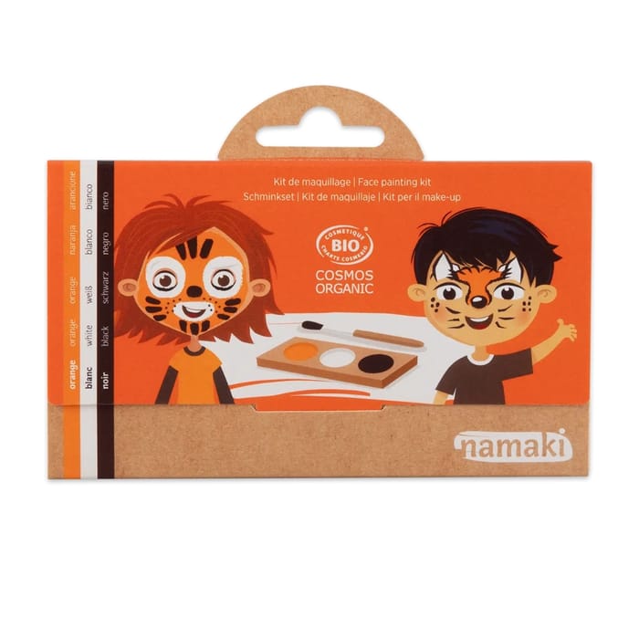 Face Paint with 3 Colours - Tiger & Fox