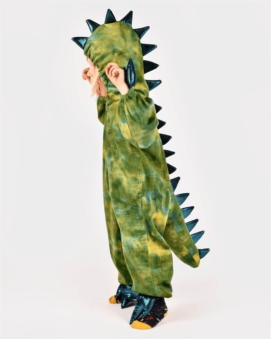 Green Dinosaur Costume, Size 3-4 Years
