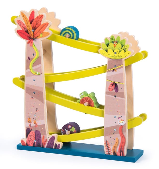 Ramp Track Toy with 3 Animals