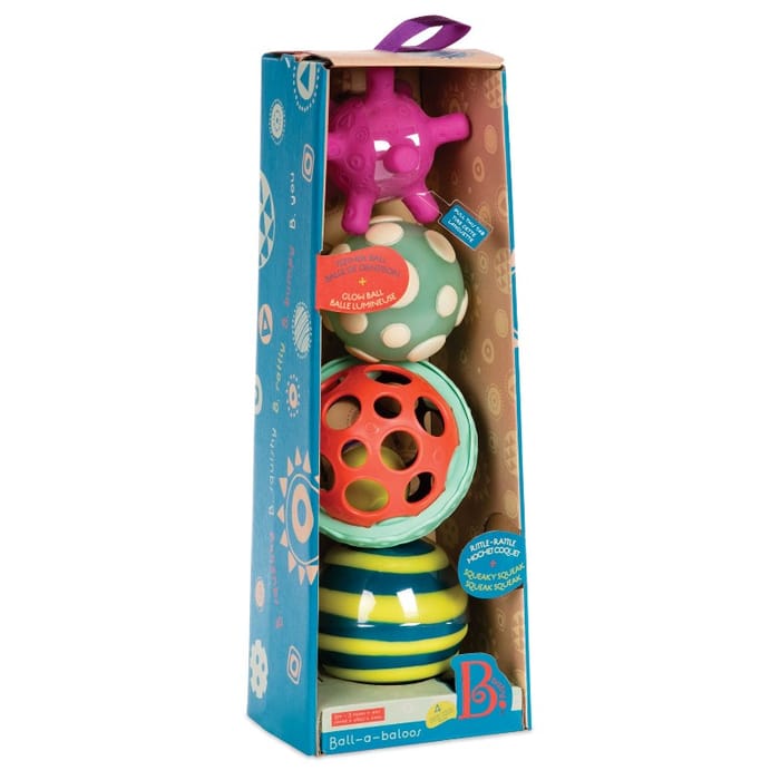 Ball-a-Balloos Sensory Balls, 4 pcs