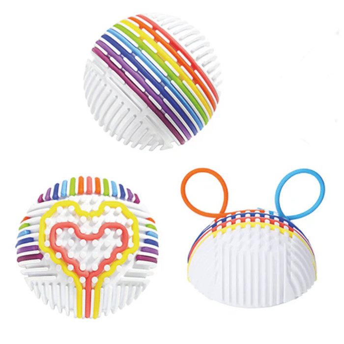 Fidget Activity Ball Ø11 cm - White