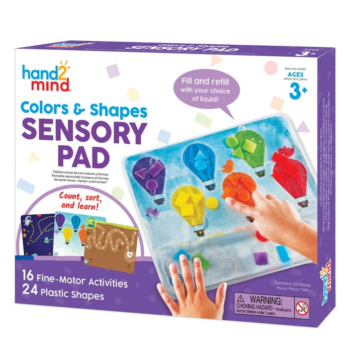 Activity Pad - Colours, Shapes & Motor Skills
