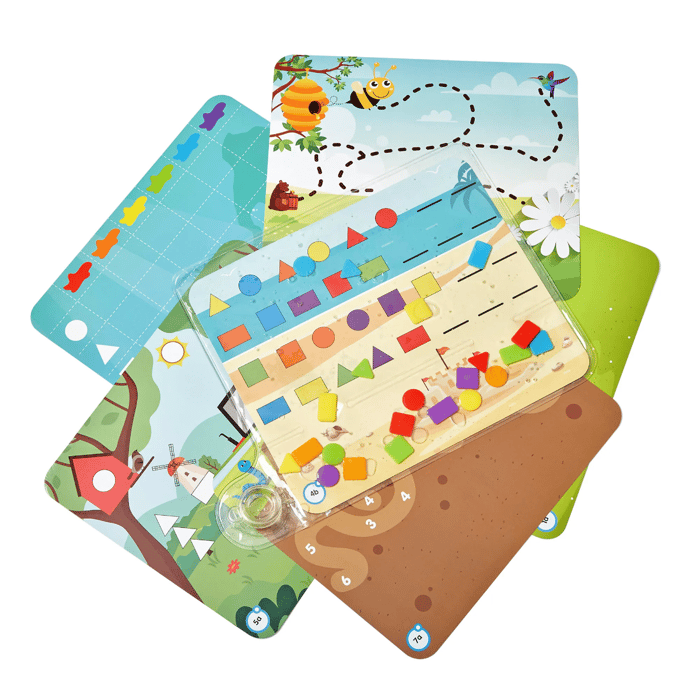 Activity Pad - Colours, Shapes & Motor Skills