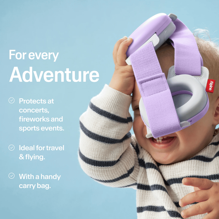 Muffy Baby Earmuffs 1-4 yrs - Purple
