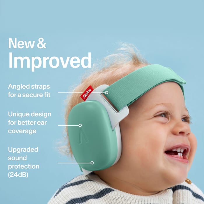 Muffy Baby Earmuffs 1-4 yrs - Green