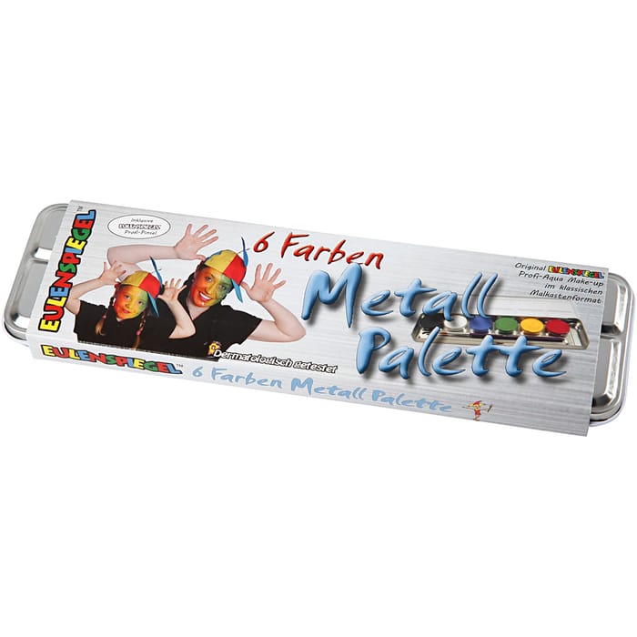 Face Paint - Palette with 6 Colours, Basic