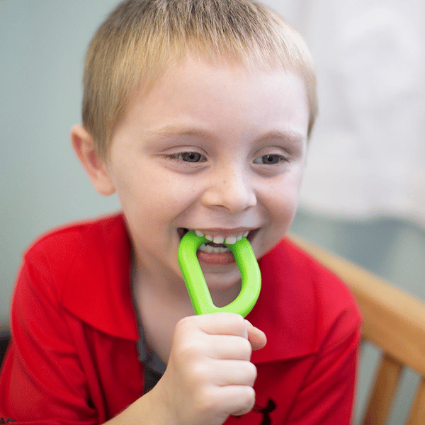 Chewable P Grabber - Firm, Turquoise