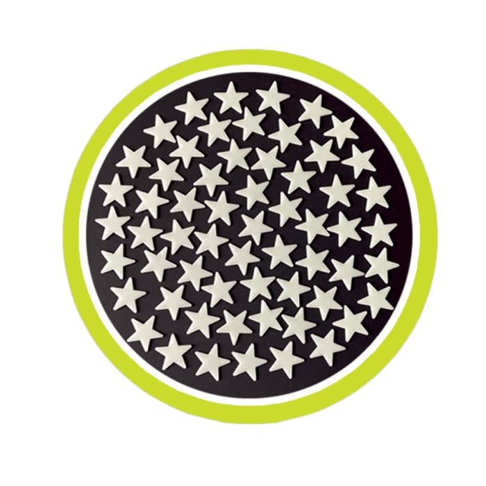 Glow in the Dark - Stars, 60 pcs