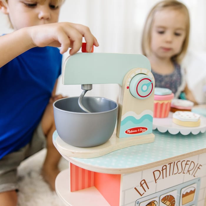Wooden La Patisserie Bakery, 39 pcs