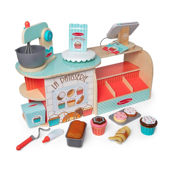 Wooden La Patisserie Bakery, 39 pcs