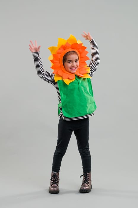 Flower Costume, Size 3-7 yrs