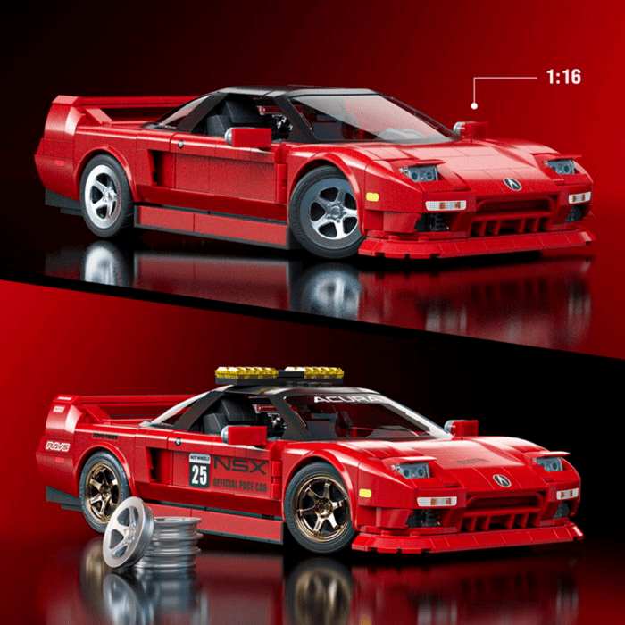 Brick Shop - '90 Acura NSX, 876 pcs