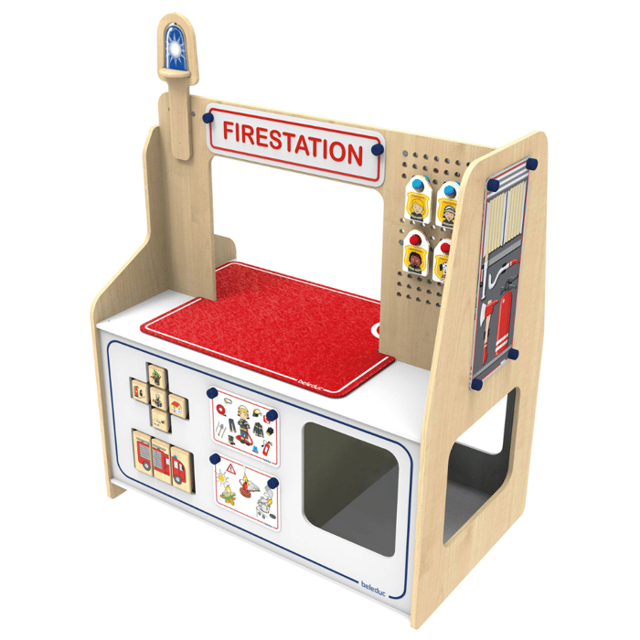 2-in-1 Fire & Police Station