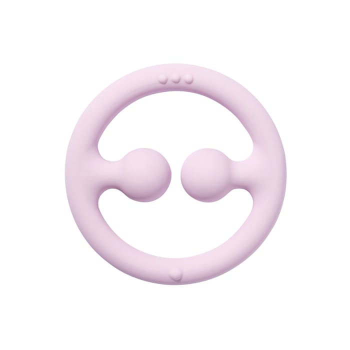 Silicone Teething Rings - Pastel Colours, 3 pcs