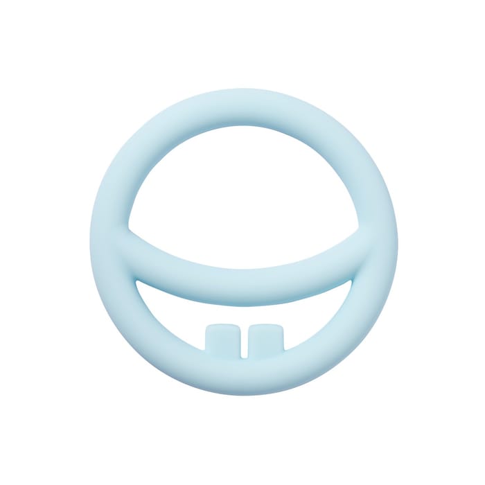 Silicone Teething Rings - Pastel Colours, 3 pcs