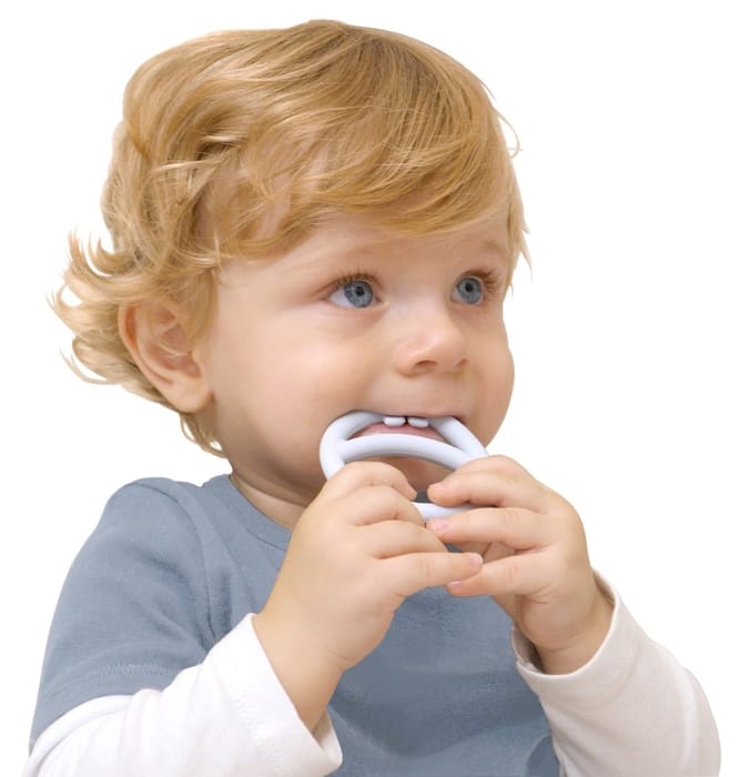 Silicone Teething Rings - Pastel Colours, 3 pcs