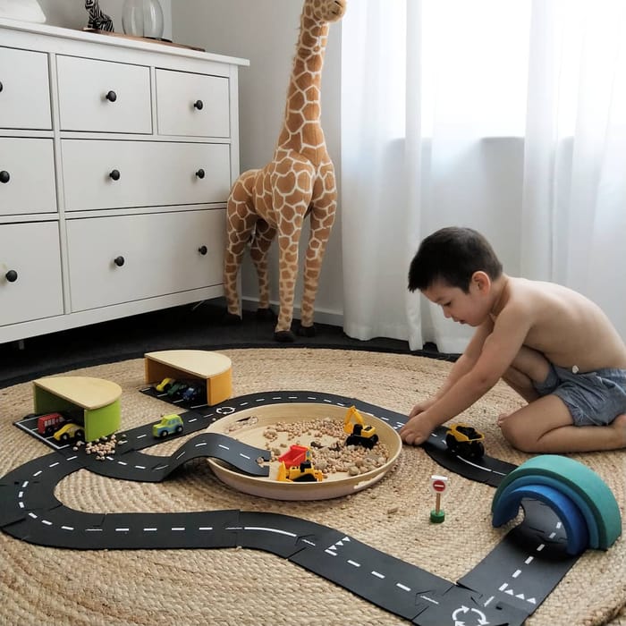 Car Track - Ring Road, 12 pcs