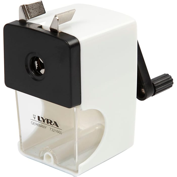 Manual Pencil Sharpener with Hand Crank