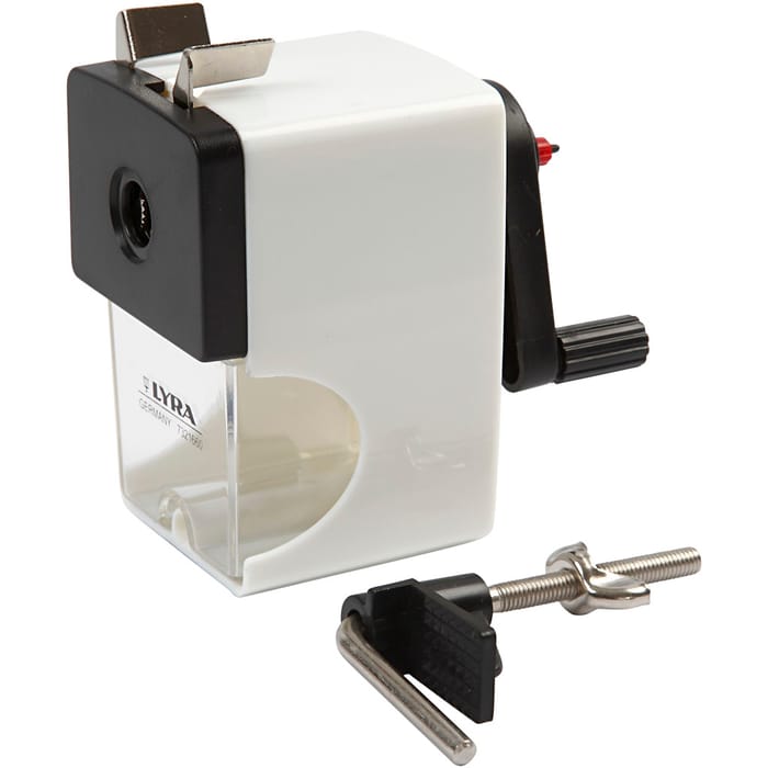 Manual Pencil Sharpener with Hand Crank