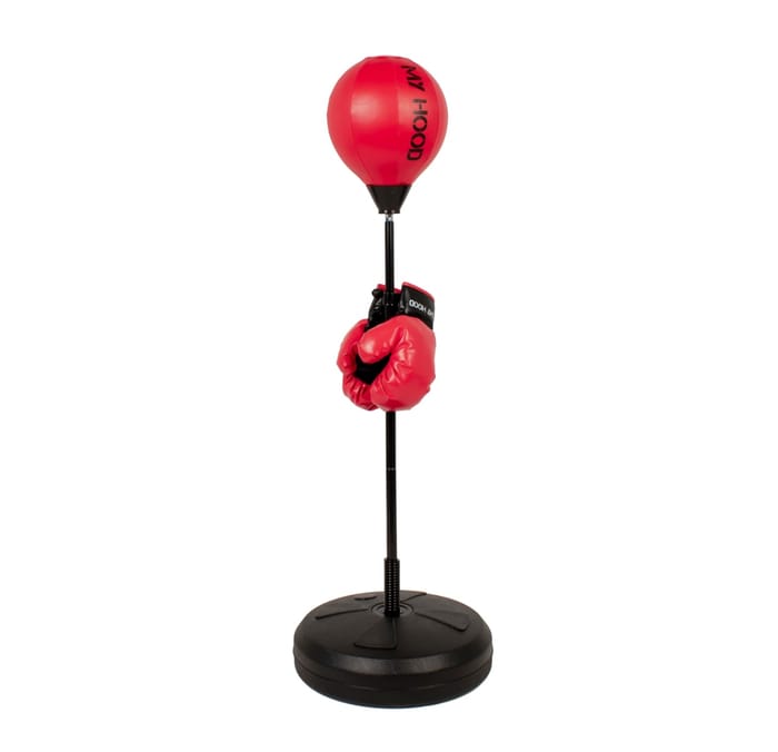 Boxing Speed Bag with Gloves - My Hood