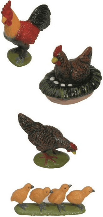 Farm Animals - Set of 35 pcs