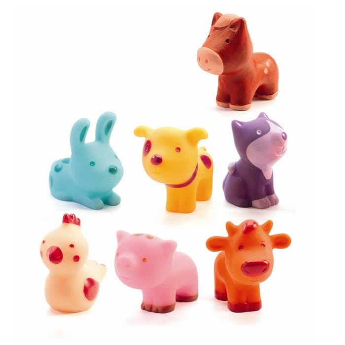 Farm Animals, 7 pcs