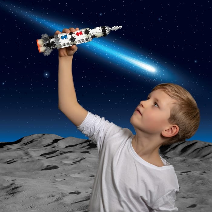 Plus-Plus - Saturn V, Tube with 240 pcs