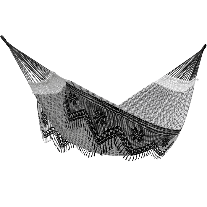 Double Hammock (Cotton) - Luxo with Fringes