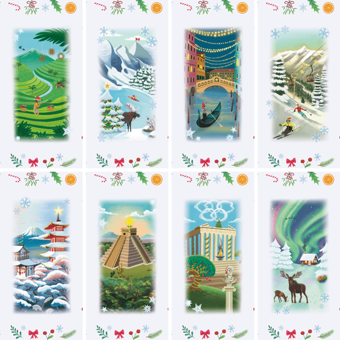 Advent Calendar Puzzle Christmas Around the World