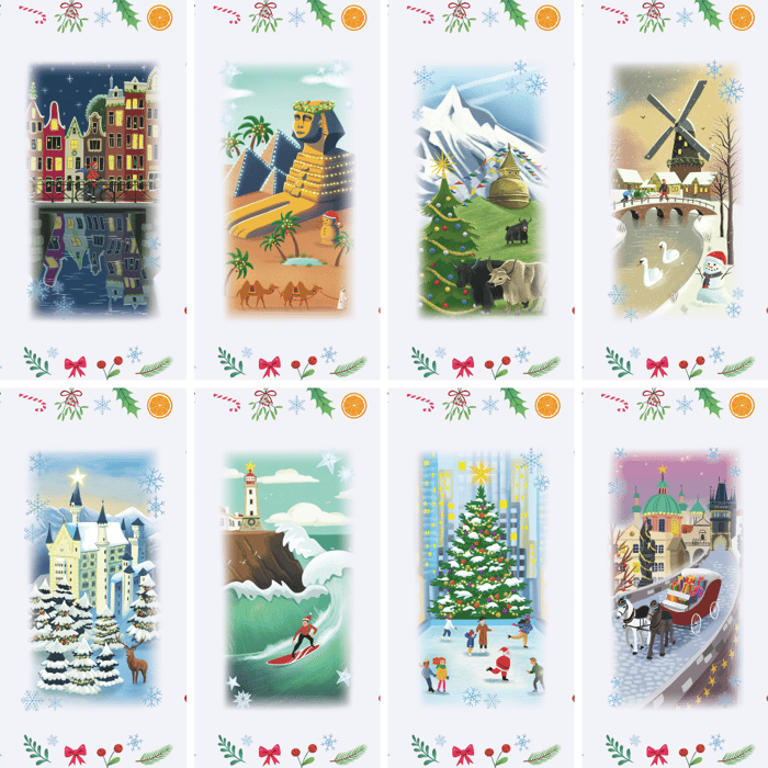 Advent Calendar Puzzle Christmas Around the World