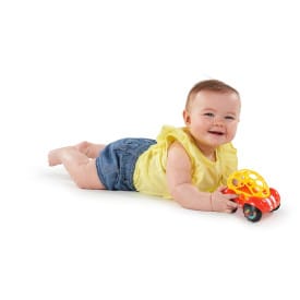 Oball - Rattle & Roll Car, Red