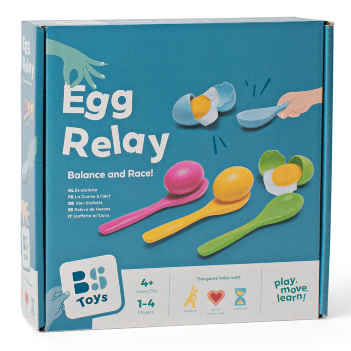 Egg Party Egg-and-Spoon Race